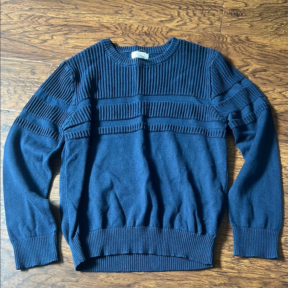 Men's Navy Blue Sweater boys cat & Jack size 8